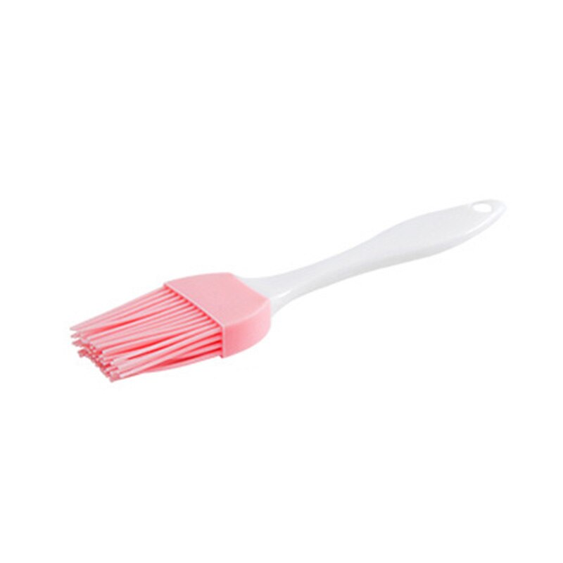 Mini Silicone Pastry Oil Brush DIY Baking BBQ Basting Brush High Temperature Resistant Barbecue Sweep Cream Brushes Kitchen Tool: Pink
