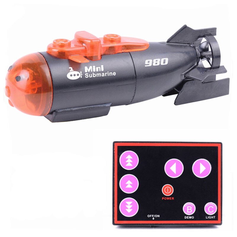 Mini Afstandsbediening Submarine Speelgoed Boot Model Afstandsbediening Boot kinderen Novel Onderwater Speelgoed