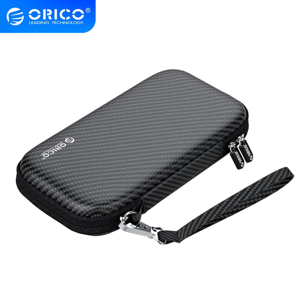 ORICO 2.5 Inch HDD Bescherming Bag Box Voor Externe Opslag USB Hard Drive Disk HDD Power Bank Kabel Case voor harde Schijf Schijf Zak
