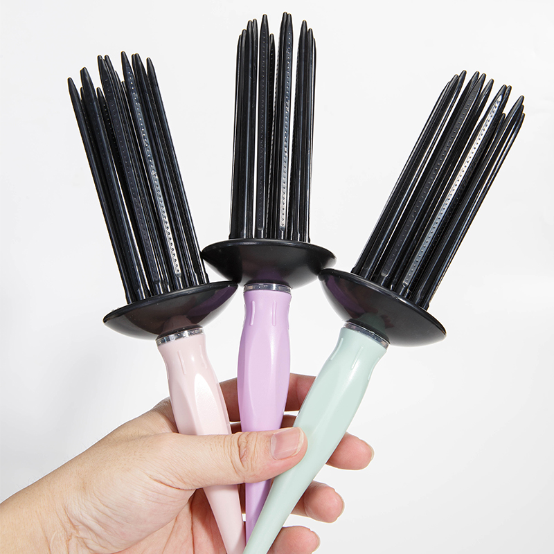 Luftvolumen hår fluffy styling krøllekam hårkrøllekam varmeløs krøllerulle salon hårstylingværktøjer