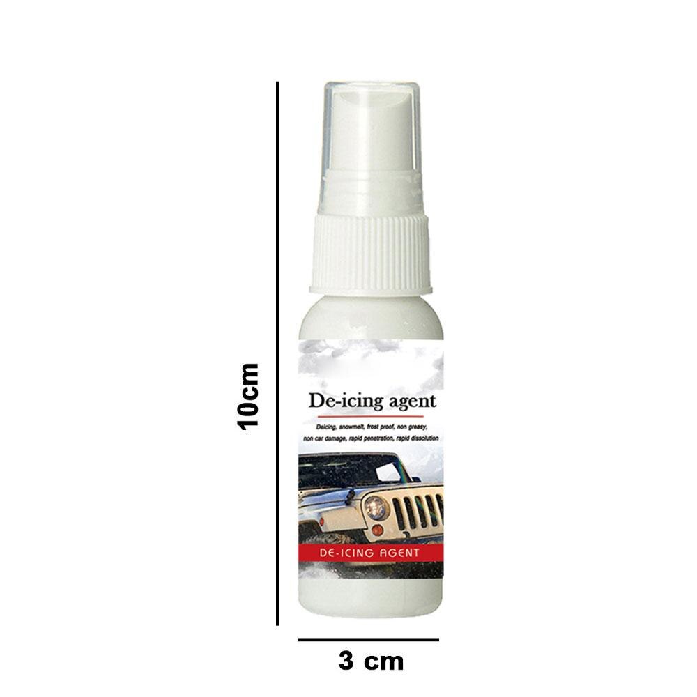 Agent antigel De dégivrage rapide d'agent De dégivrage d'automobile De dégivrage De pare-brise De voiture De 30ml/100ml pour le rétroviseur De fenêtre en verre: 30ml