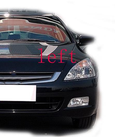 lampshade Headlight cover Lens glass lamp protection Accord headlight plastic protection Lens protection for Honda Accord 03-07: left