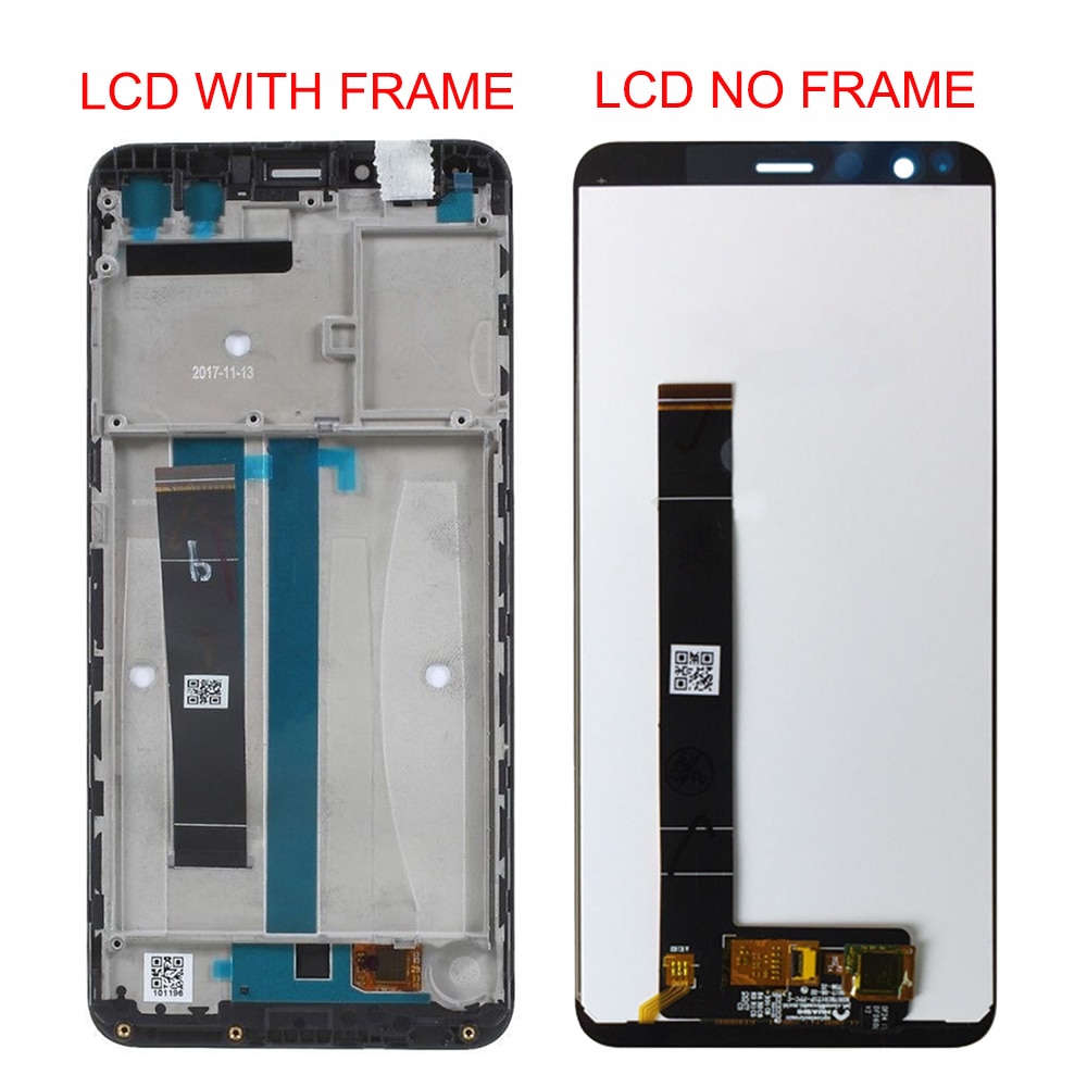 Voor 5.7 "Asus Zenfone Max Plus M1 ZB570TL X018DC lcd-scherm + Touch panel Digitizer met frame met gereedschap