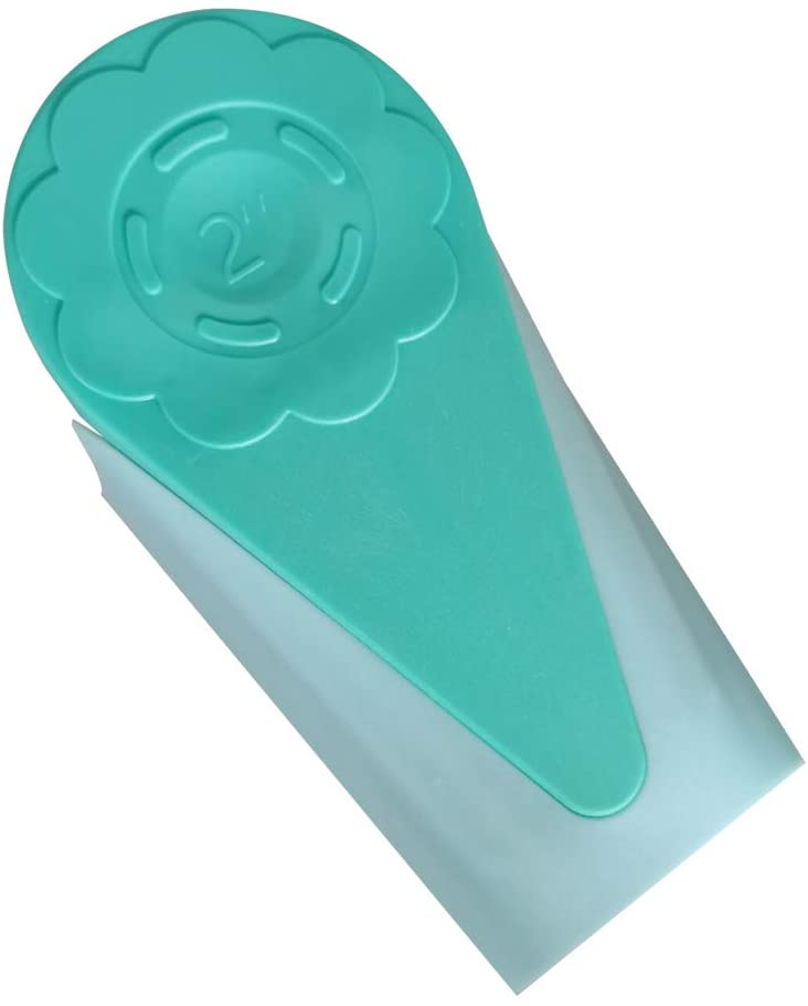 10 Stuks Multi-Maten Vouwen Stof En Vertekenende Strips Roll Tool Set Met 40 Stuks Van Multi-Kleur quilten Pins: BTM-50MM-plastic