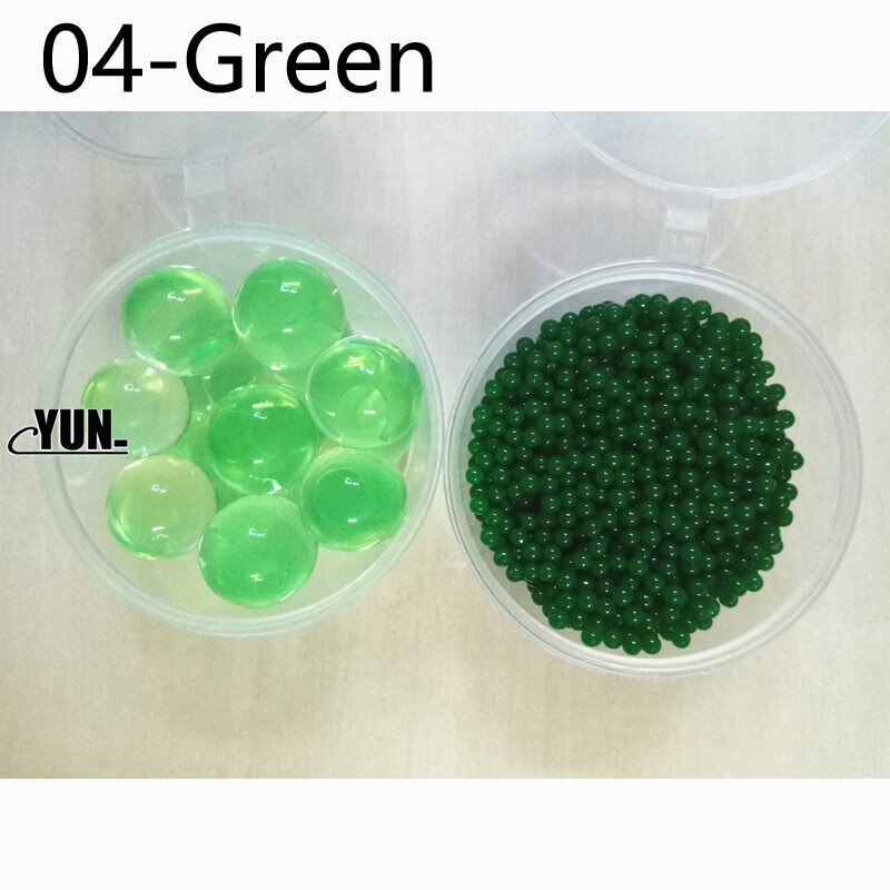 5000PCS Pearl Shaped Hydrogel Crystal Soil Water Beads Bio Gel Mud Grow Magic Jelly Balls Orbiz ForHome Wedding Decor 6D: Green
