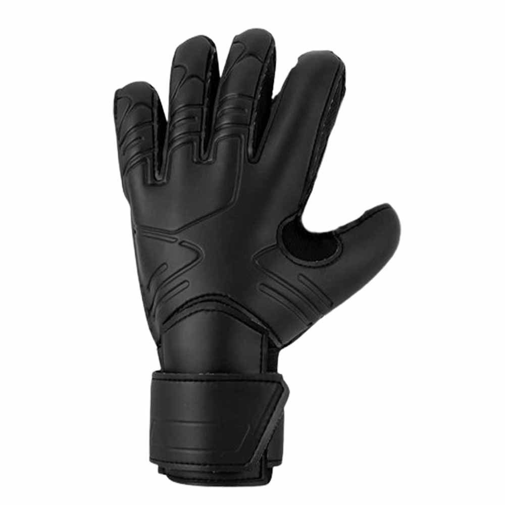 Fingerskydd målvaktshandskar slitstarka svarta latex fotbollshandskar slitstarka handskydd fotbollsmålvaktshandskar