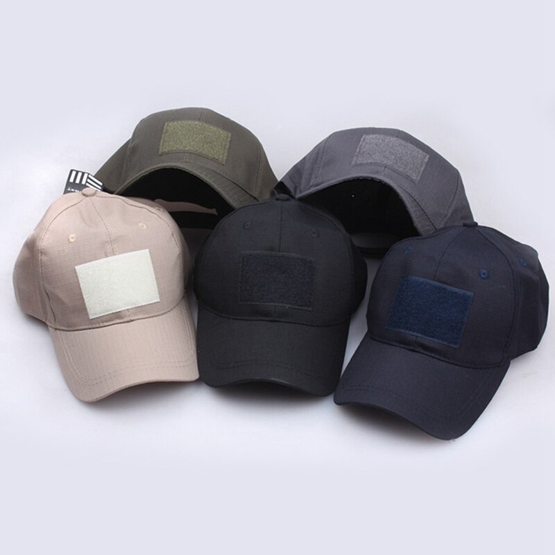 Unisex Men Women Solid Color Patch Adjustable Baseball Cap Velcro Cap Outdoor Sun Hat Snapback Hat Streetwear