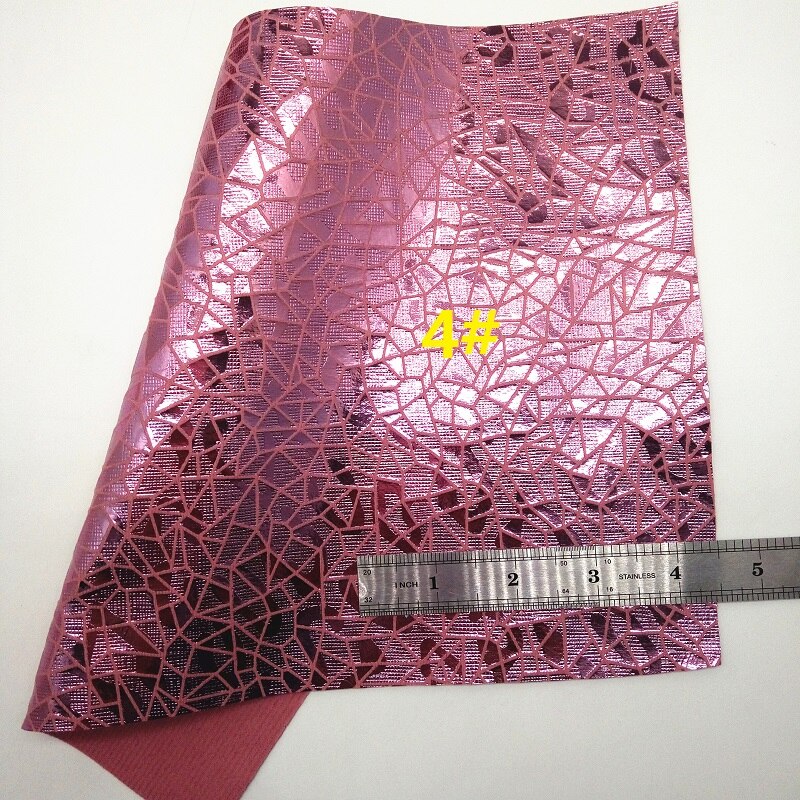 PINK Glitter Fabric, suede Synthetic Leather, Faux fur Fabric Sheets For Bow A4 21x29CM Twinkling Ming XM012H