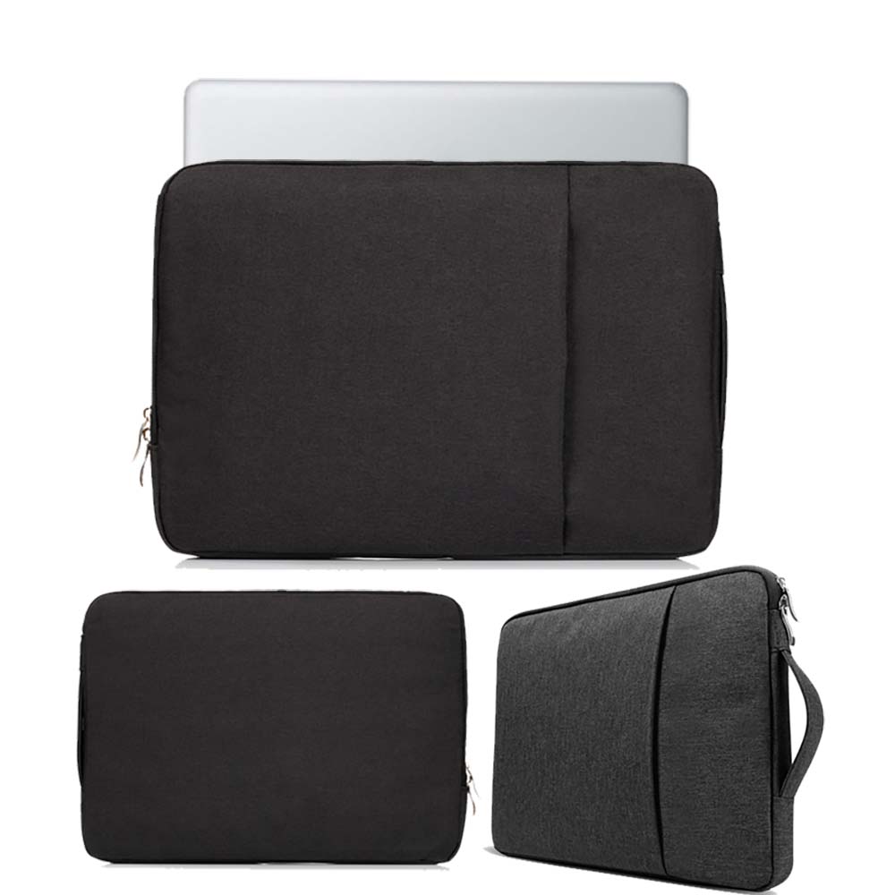 Waterproof Zipper Laptop Bag for Apple Macbook Air 11&quot;/Macbook 12&quot;/Air 13&quot;/Pro 13&quot;/Pro 15&quot;/White 13&quot;/Pro 16 Inch Laptop Handbag: black / Macbook Pro 16inch