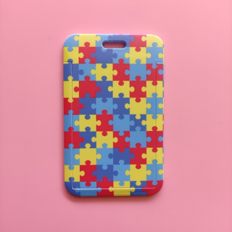 Doctor Nurse Name Card Student Campus Card Hanging Neck Bag Card Holder Lanyard ID Card Case: single card no rope