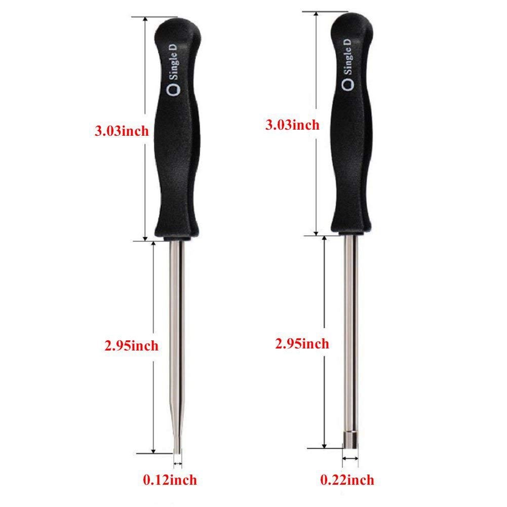 10pcs Carburetor Adjustment Tool Kit,Carburetor Adjustment Tool Set with Free Cleaner Tool and Carrying Case For Common 2 Cycl