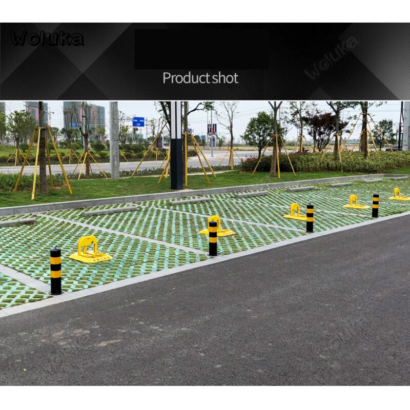 Safety steel road safety bollard flexible steel bollards road traffic bollard Night reflection 500mm type