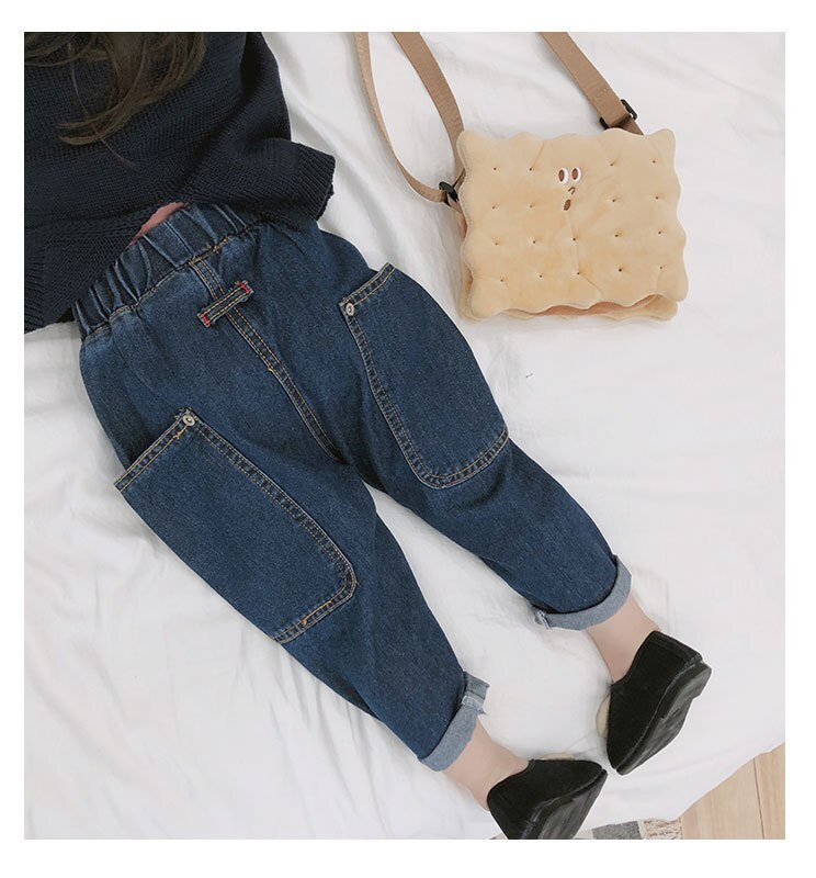 Onegame enfant jean Bebe garcon gros paquet jean pantalon fille vetement enfant pantalon Roupa Infantil Menina