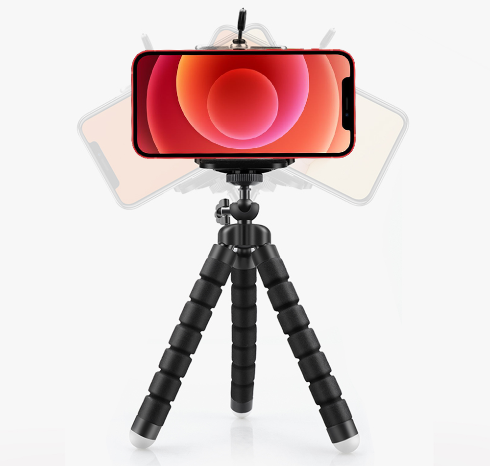Uchwyt na telefon elastyczny statyw trójnożny uchwyt na aparat telefoniczny Gopro Selfie stojak Monopod wsparcie zdjęcie zdalnego sterowania
