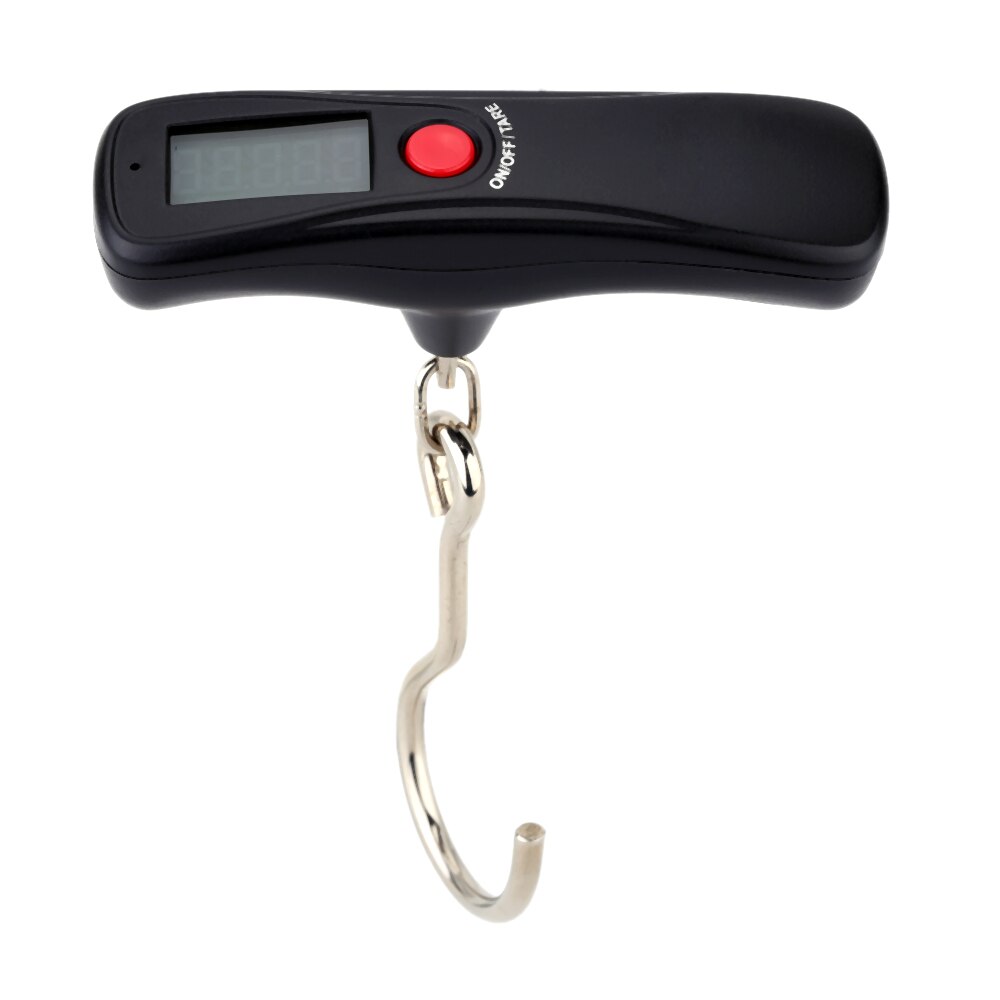 KKMOON LCD Digital Haken Skala 50Kg Für Angeln Gepäck Reise Gewichtung Steelyard Hängen Haken Digitale Waage Haken Skala