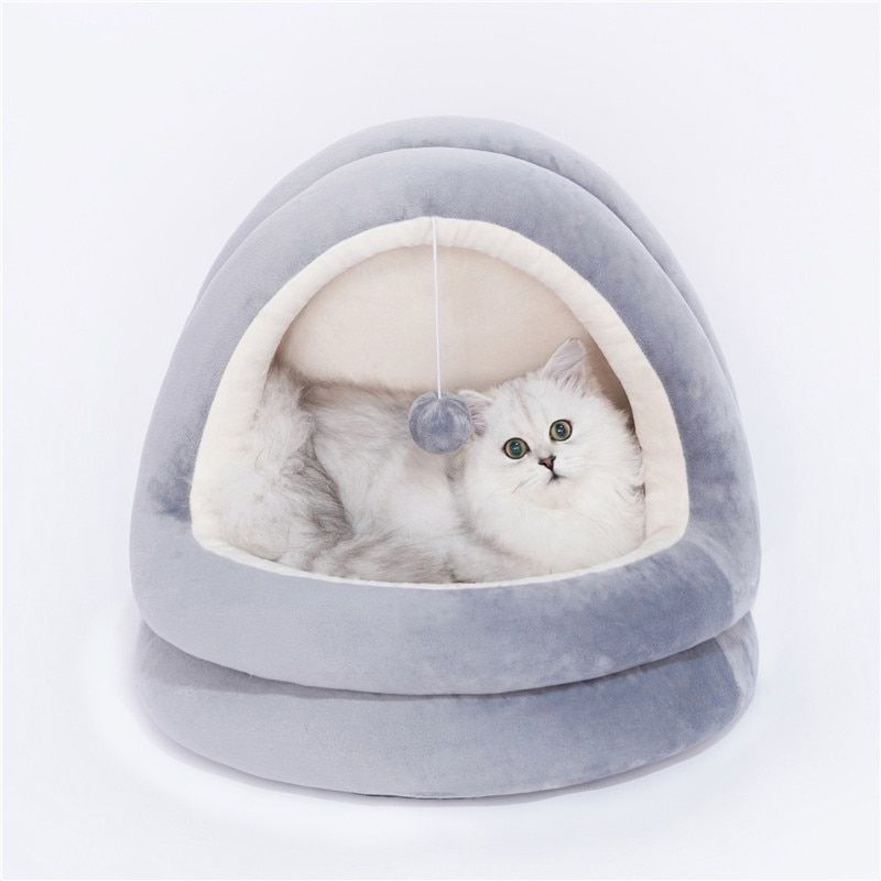 Kattesenger hus kattunger kjæledyr seng sofa saken koselig seng leke til hund lite telt kennel hjem hule sove rede kjæledyr produkter