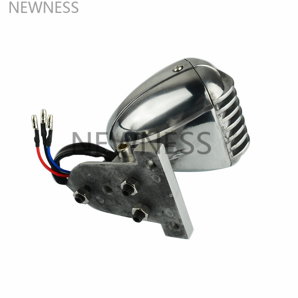 Motorcykel mikrofon baglygte til harley sportster softail cruiser cafe racer scrambler brugerdefineret led baglygte stop baglygte