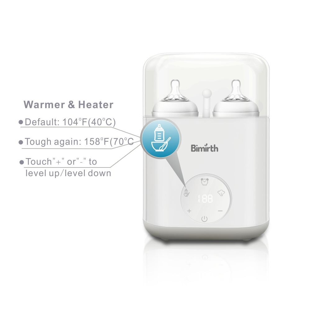 Lionelo Care Thermup Double babyflessenwarmer Lionelo Care Thermup Double babyflessenwarmer