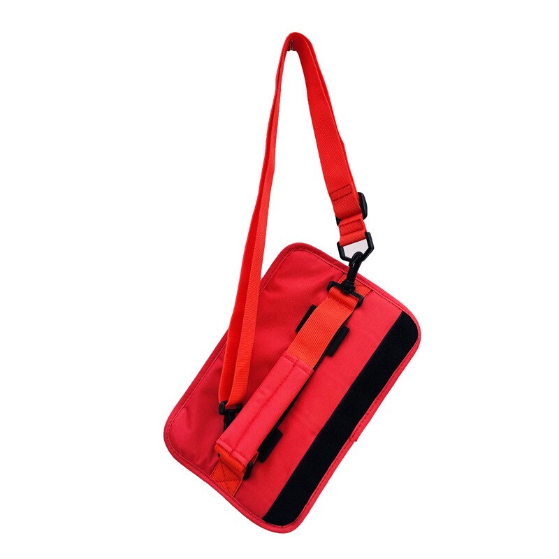 Mini Portable Nylon Golf Club Carrier Bag Carry Driving Range Travel Bag Golf Training Case -40: Red