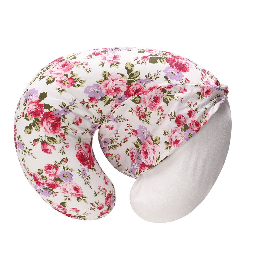 Nursing Pillow Cover Slipcover Waterproof Breastfeeding Pillow Protective Cover for Mom Newborn Infant Soft Feeding Cushion Case