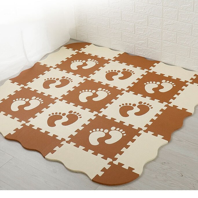 25 stuks cartoonpatroon speelmatten puzzels eva-schuim vloermat voor kinderen baby speelmat kruipmatten peuter tapijt