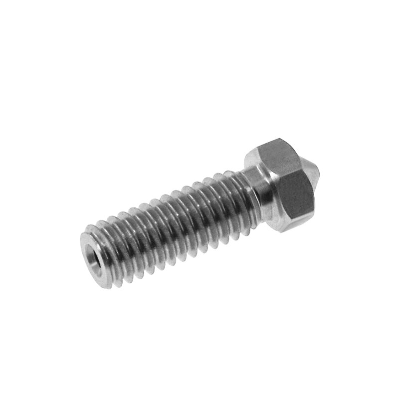 Alle metall edelstahl Vulkan Düse 0,4mm/0,6mm/0,8mm/1,0mm/1,75mm 3mm Verlängern Krater hotend Für 3D Drucker PLA/ABS