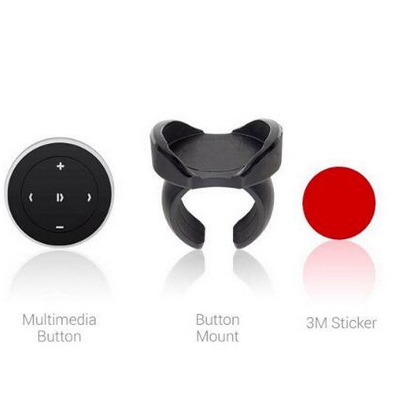 Draadloze Bluetooth Steering Auto Wiel Afstandsbediening Controle Siri Afstandsbediening Camera Ondersteuning Voor Ios Android Afstandsbedieningen