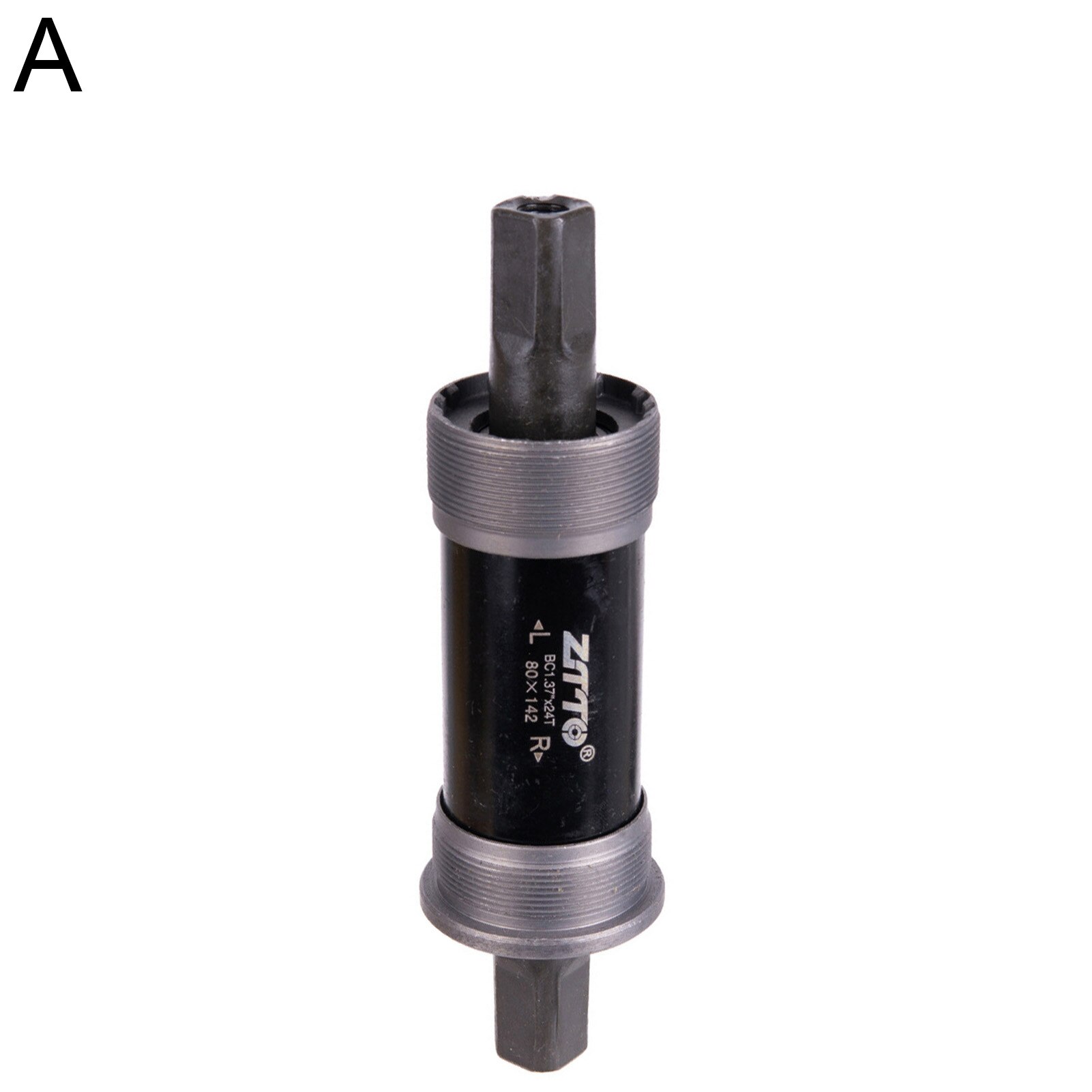 Métal vélo BSA pédalier 142 155 mm 177mm Quare trou manivelle axe vélo pièces BB pour carré conique axe pédalier: Style A
