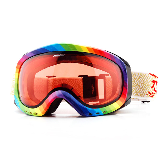 Transition Lens Photochromic Ski Snowboard Snow Goggles Anti-fog UV Protection All Weather Night Vision Sunny Day Men Women: C2