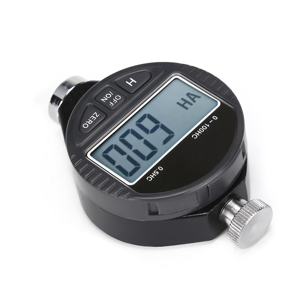 Digital 100HD C Durometer Shore Rubber Hardness Tester LCD Display Hardness Meter