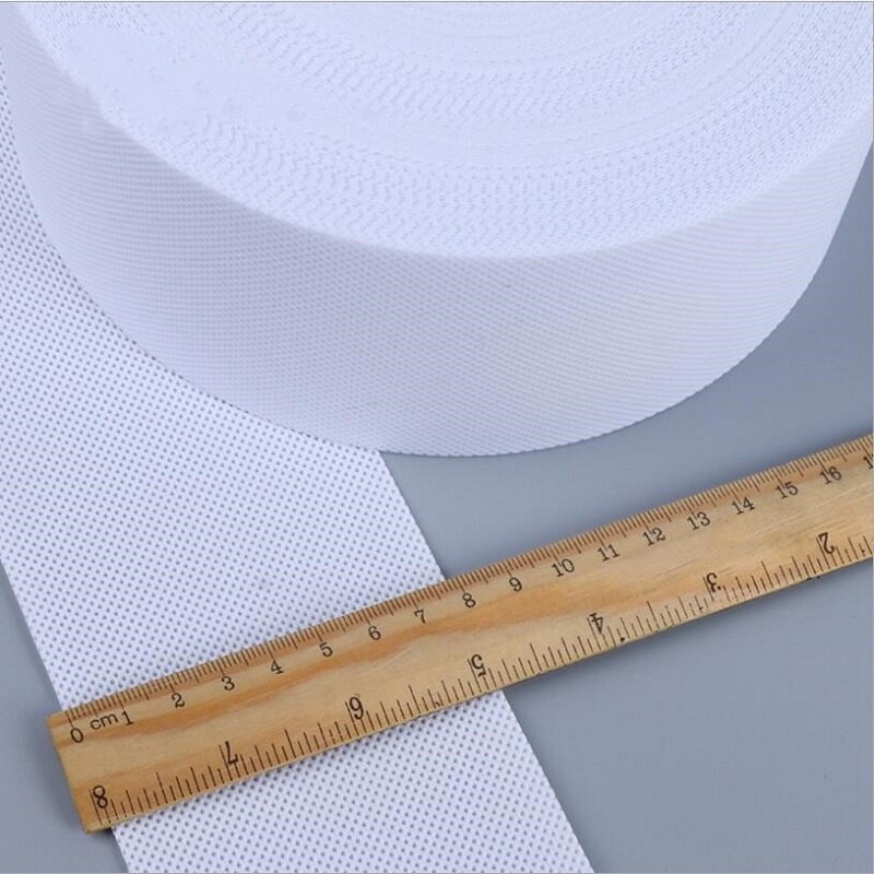 Rideau résistant à poinçonnage | Bande plissée, accessoires de tissu de rideau, bande à crochet romain, bandes d'anneau en tissu blanc Non tissé: ring tape / 30m