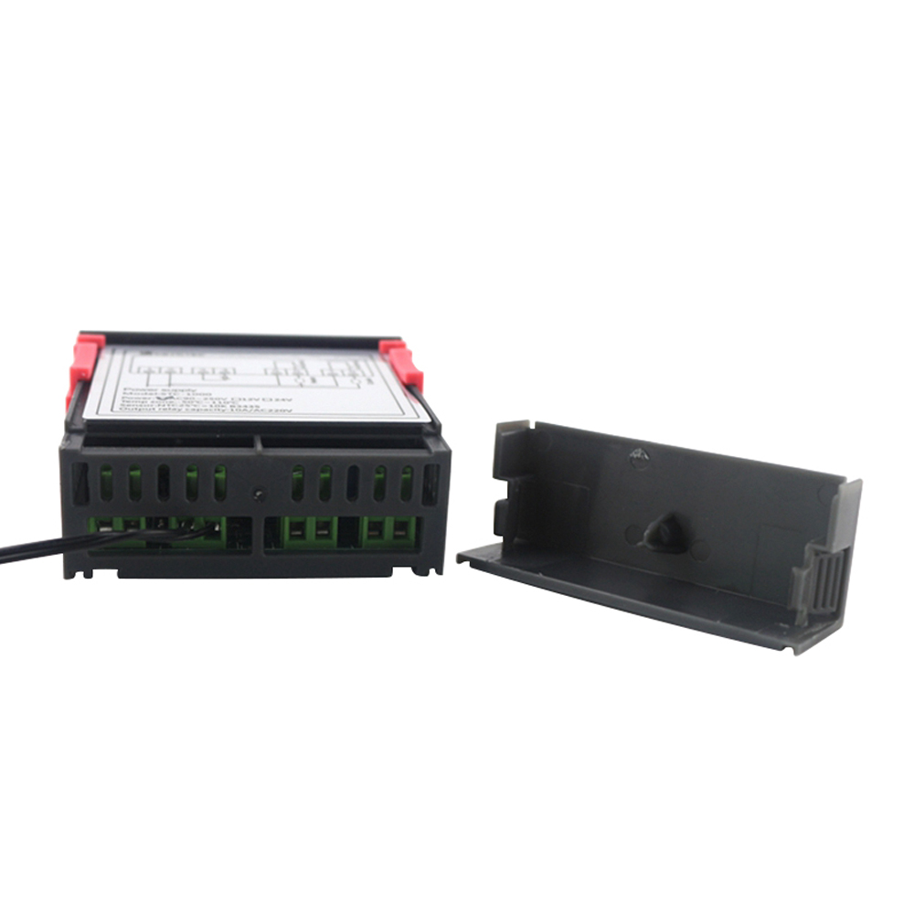 Digital LCD Temperature Controller Thermostat STC-1000 1m NTC Sensor Thermostat Regulator Heater Cooler Two Relay Output