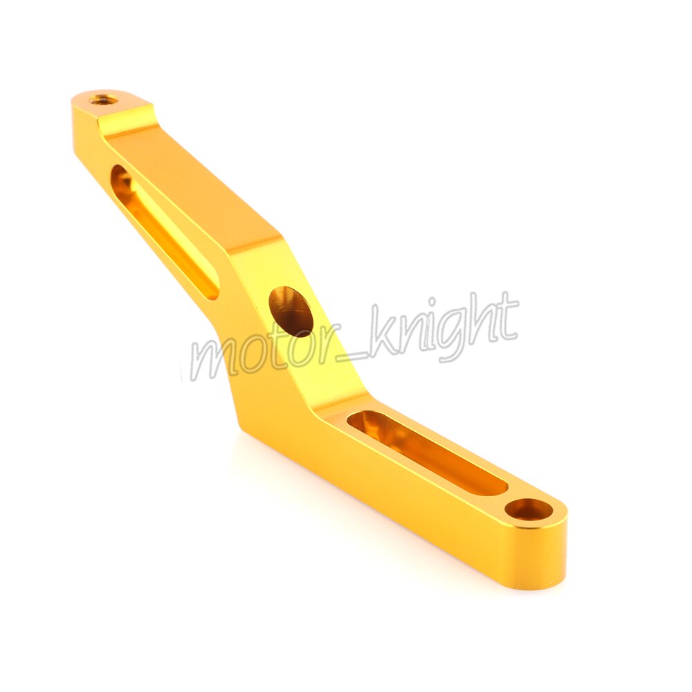 For Kawasaki ZX6R ZX-6R - CNC Aluminum Adjustable Motorcycle Steering Stabilizer Damper Mounting Bracket Support Kit