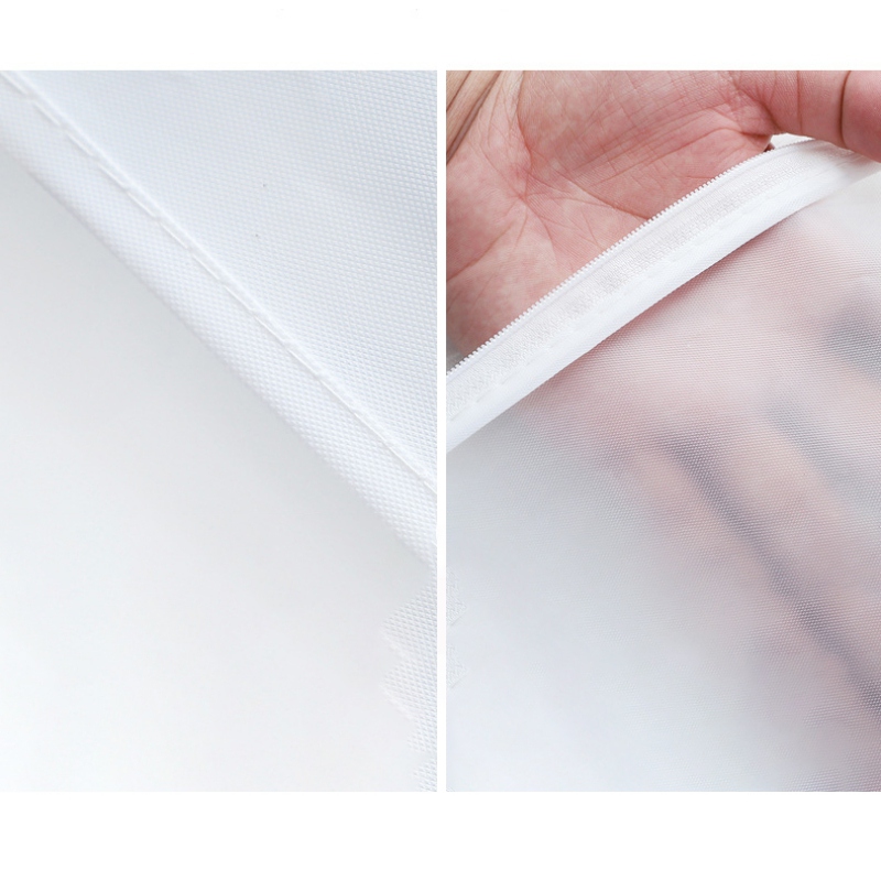 Dust Bag Clothes Hanging Garment Dress Clothes Suit Coat Dust Cover Transparent Wardrobe Storage Bags 4 Sizes