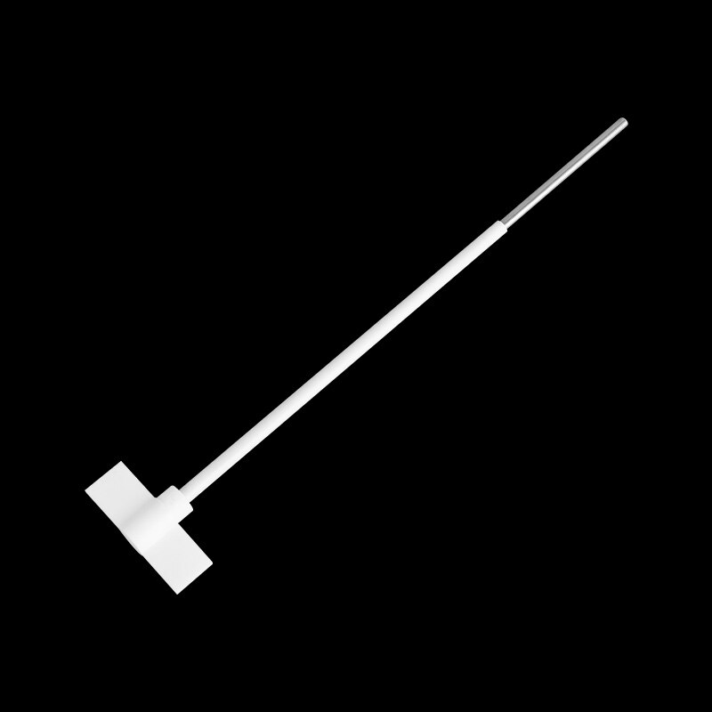Propeller Roerder Ptfe Paddle Roerder Gebruik Voor Lage Viscositeit Media Op Medium &amp; Hoge Snelheden Mengen As Lengte 370Mm ptfe-gecoate