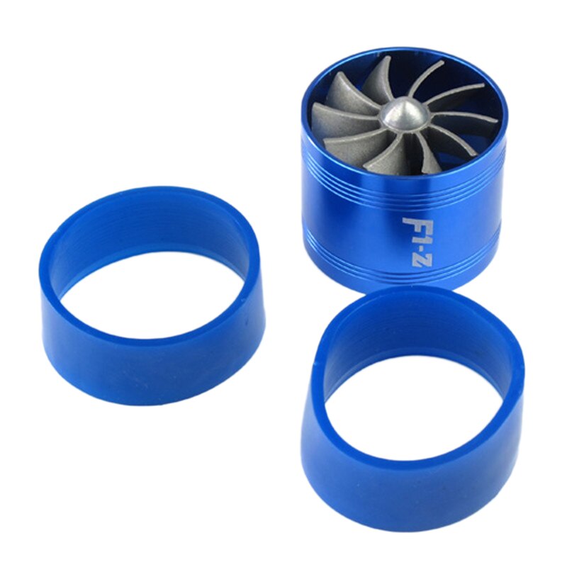 F1- z universal enkeltsidet turbinemotorindtag turboladerindtag brændstofpumpe tilbehør blå: Default Title