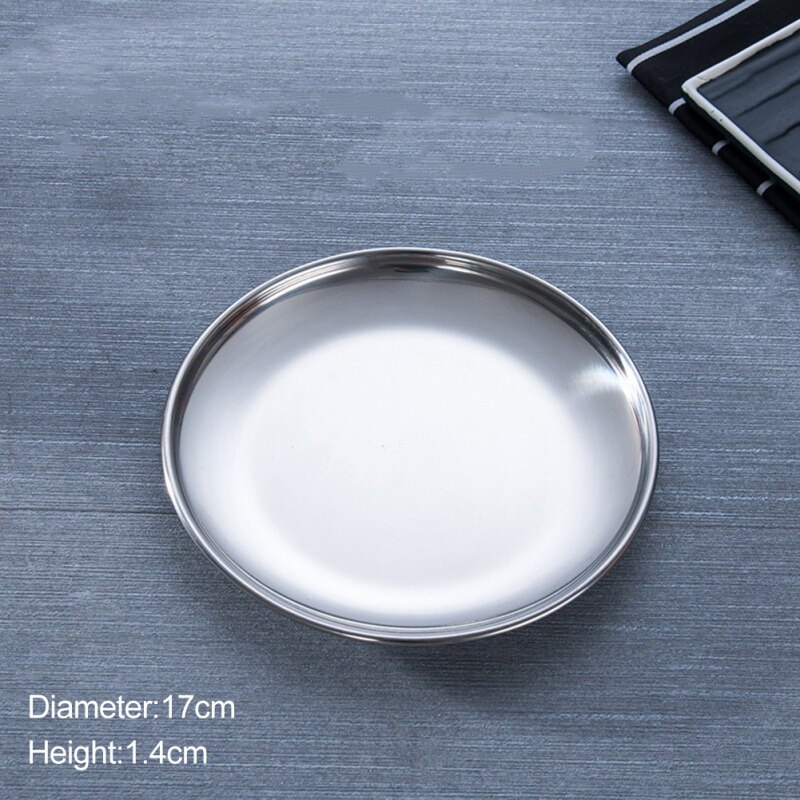 Europese Diner Platen Goud Eettafel Plaat Opbergvak Ronde Serveren Gerechten Plaat Cake Lade Westerse Steak Lade Keuken Platen: B2