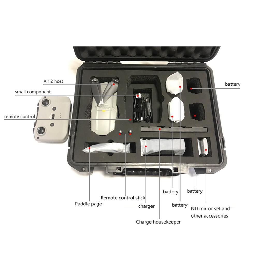 Tragetasche Lagerung Tasche Reise Schutzhülle Kasten Für DJI Mavic Luft 2 Drohne flugzeug kamera Hubschrauber Handtasche Luft2 Panzer #515