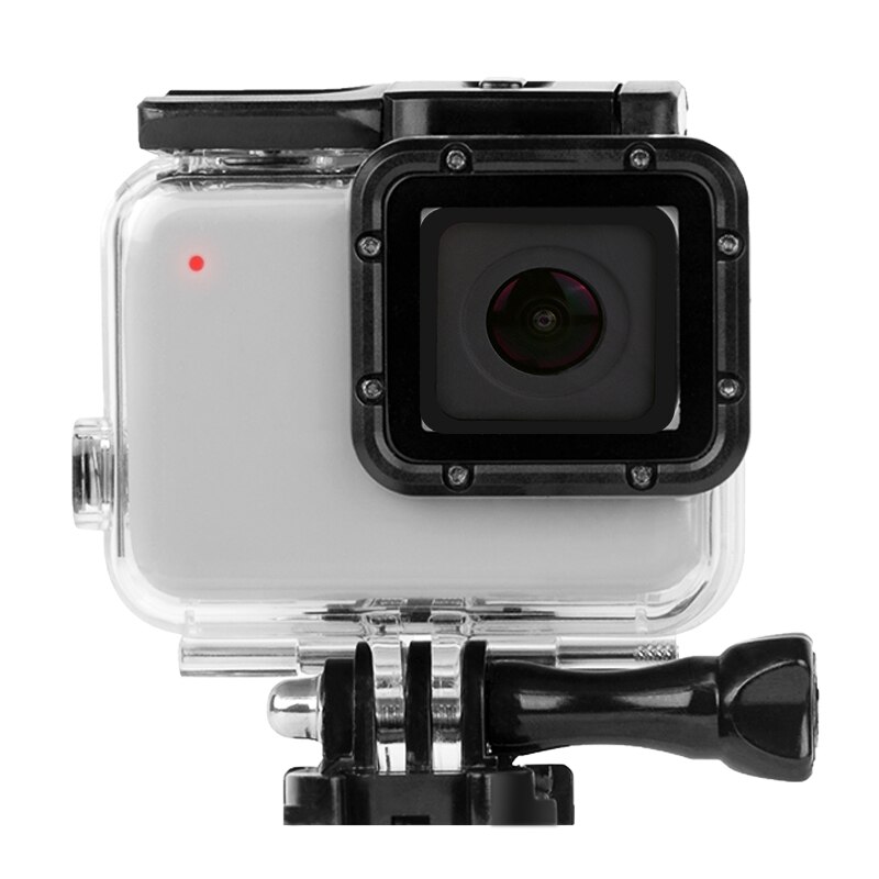 Hero7 45m Waterproof Case Housing For Gopro Hero 7 Silver & White Underwater Protection Shell Box Go pro Accessories