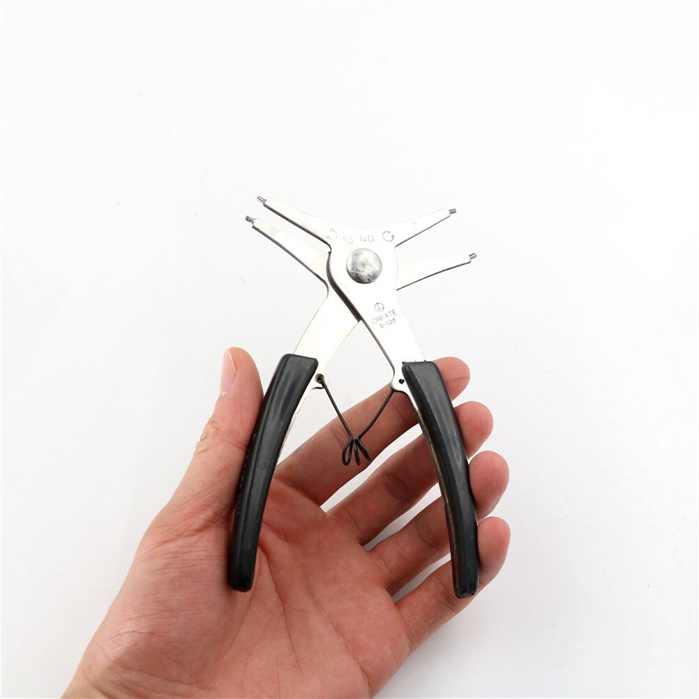 Multifunction 2-in-1 DIY Snap Spring Ring Circlip Removal Install Plier Tool Kit 145*80mm