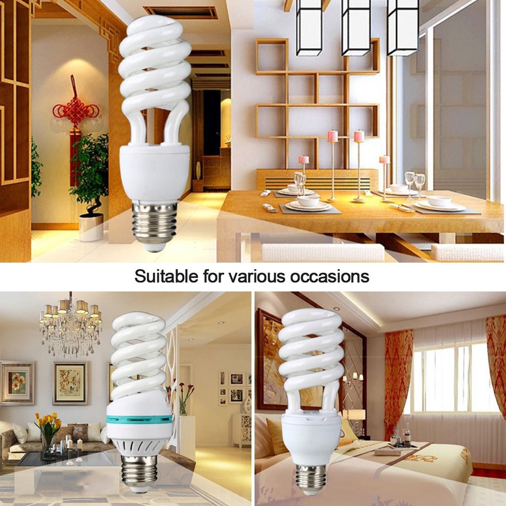 Superspiraal Gloeilamp Spaarlampen Buizen E27 15-105W Retro Decor Lampen Gloeilampen Ac 220V Led Lamp Woondecoratie