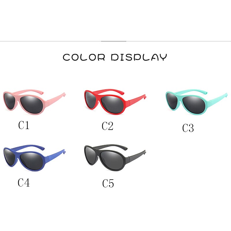 Gepolariseerde Kids Vissen Zonnebril Jongens Meisjes Baby Baby Mode Zonnebril UV400 Brillen Kind Shades Gafas Infantil