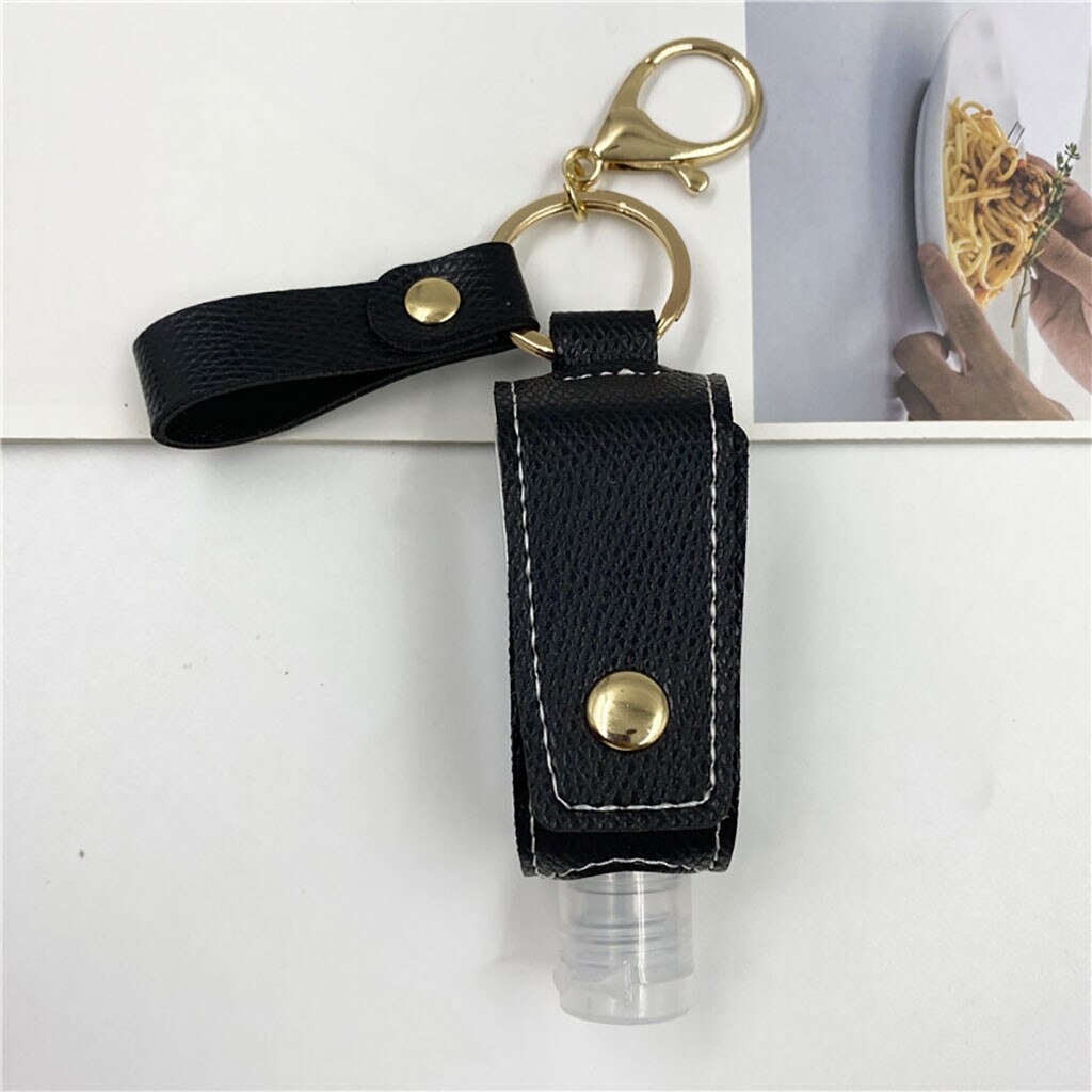 Lightweight Travel Bottle And Keychain Holder Refillable Empty Bottles For Hand Sanitizer holster outdoor portable Kitchen: A