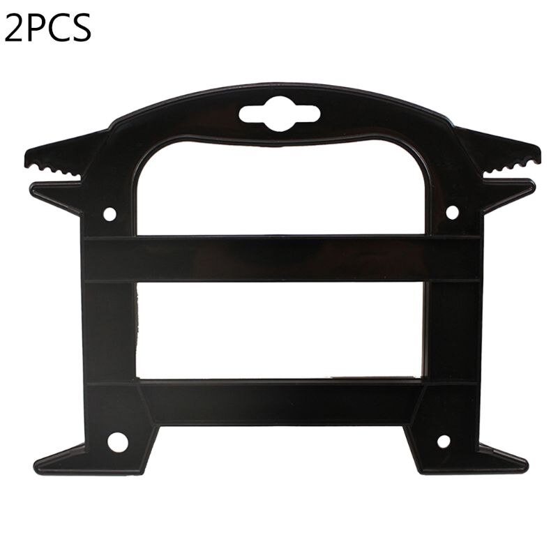 2pcs Spool Tool Paracord Organizer with Tidy Holder Rope Parachute Cord Winder Q84C: Default Title