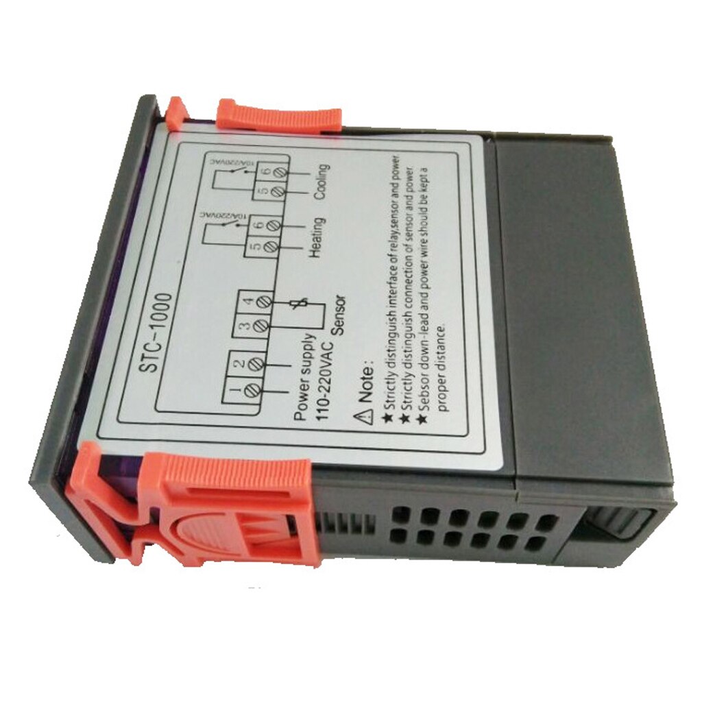 Controladores de termostato de temperatura, Centigrade Fahrenheit y, Sensor de 110 V, K, relé de estado sólido para Sous Vide, elaboración casera