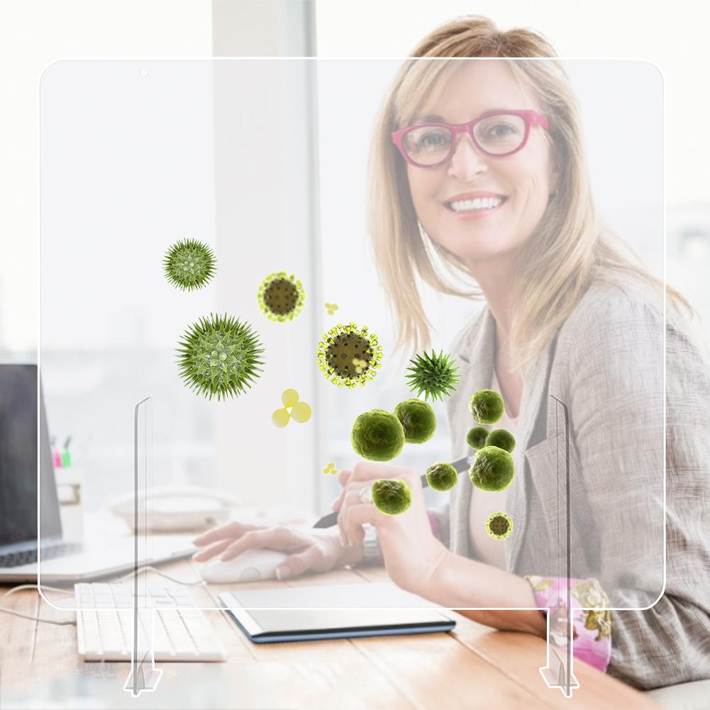 Sneeze Guard Shield Sneeze And Cough Protective Shield Barrier Effective Sneezing Protector For Restaurant Grocery Stores