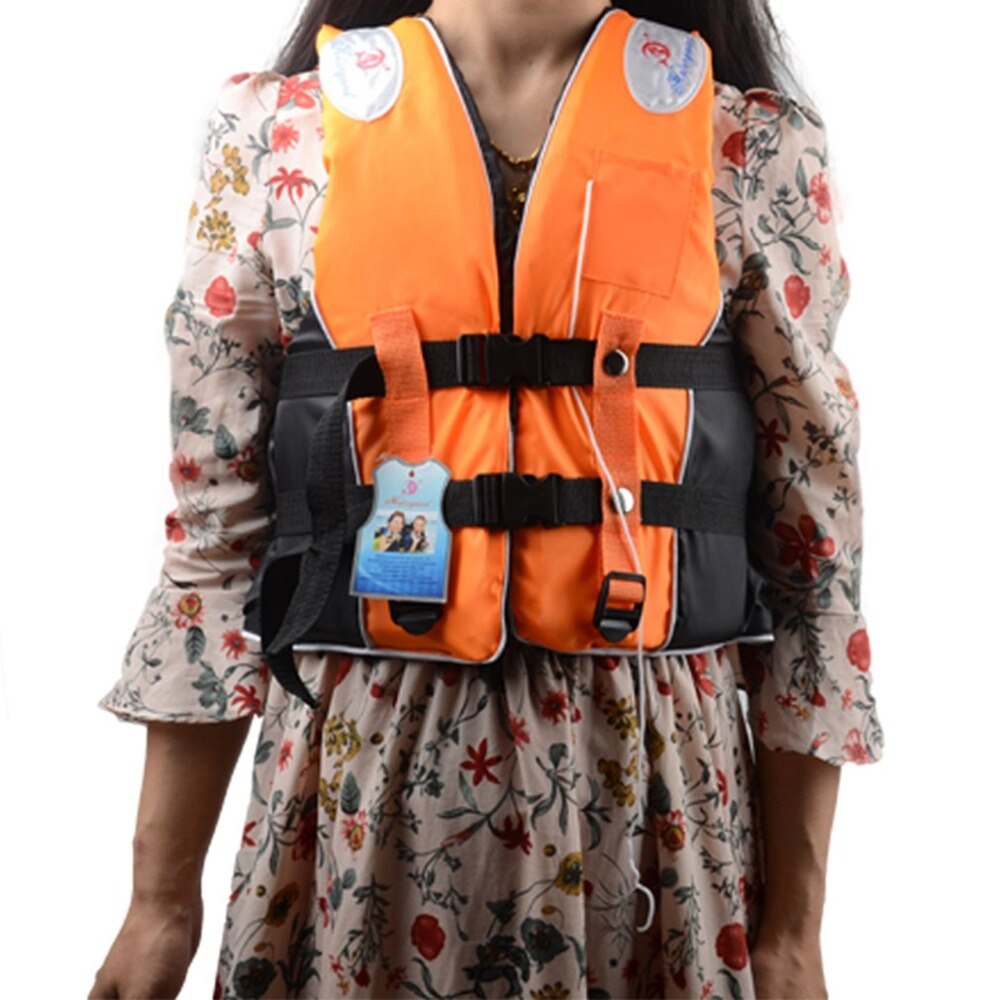 Chaleco salvavidas para hombre y mujer, traje de baño de poliéster, chaleco salvavidas, deportes acuáticos, natación, surf a la deriva