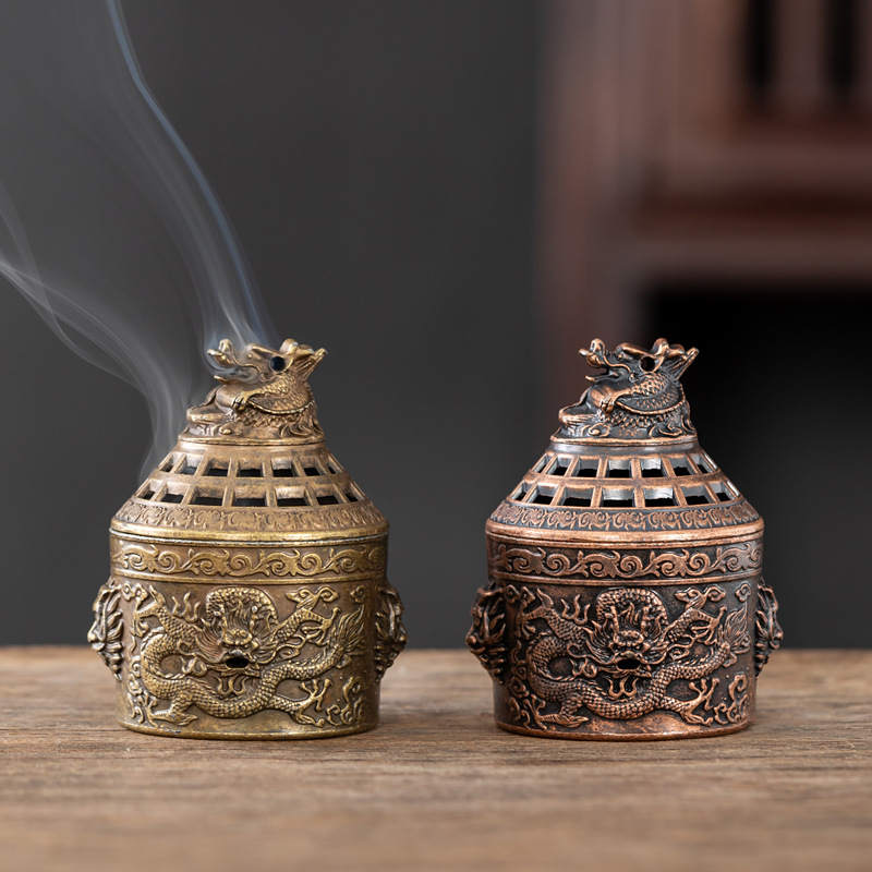 Chinese Stijl Draak Welvaart Wierookbrander Zen Ornamenten Gunstige Cloud Vorm Wierook Houder Thuis Ambachten