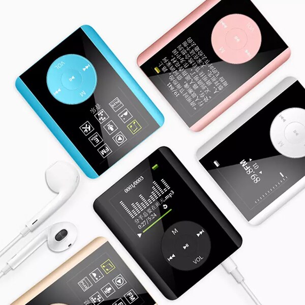 MP3 Player - 4GB/8GB/16GB/32GB - MP4 Video Audio Photo FM Radio - Portable