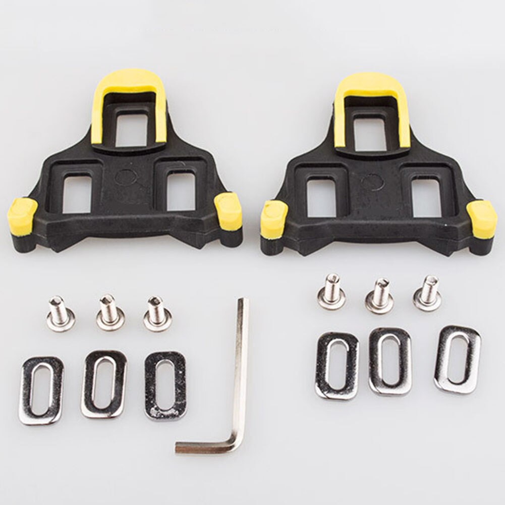 Vélo auto-verrouillage pédale taquet vélo de route chaussures crampons plaque de verrouillage attelle pour Shimano équitation attelle groupe serrure